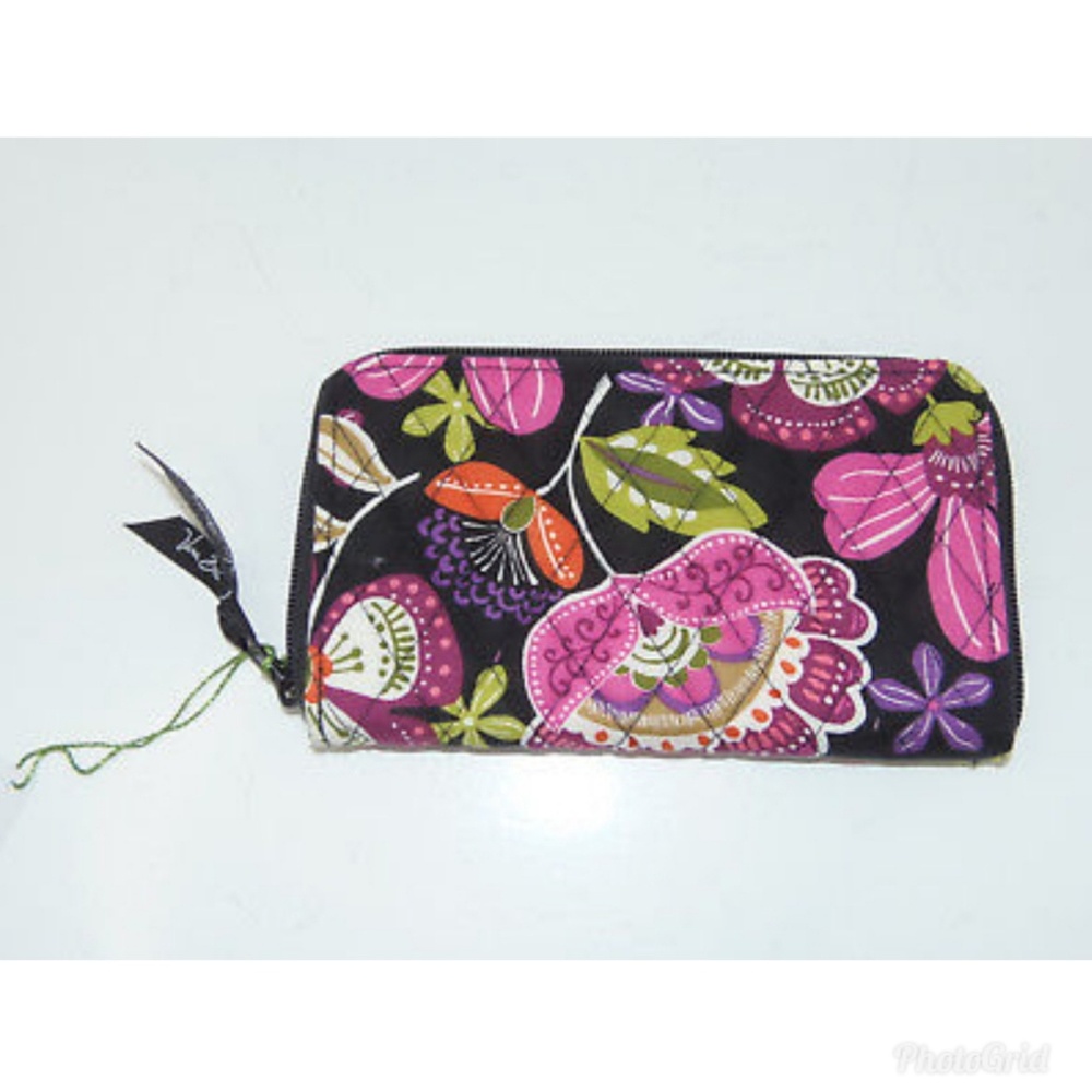 Vera Bradley Accordion Wallet Pirouette Pink